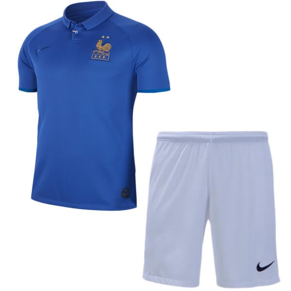 Trikot Frankreich Kinder 100th Blau